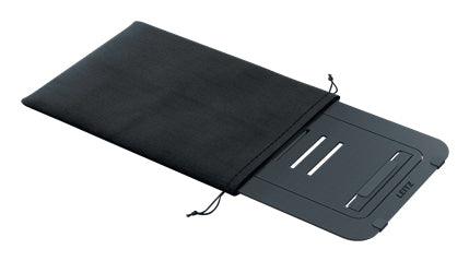 Leitz Laptop-Ständer – bis 17", faltbar, 5 Höhenpositionen – Grau