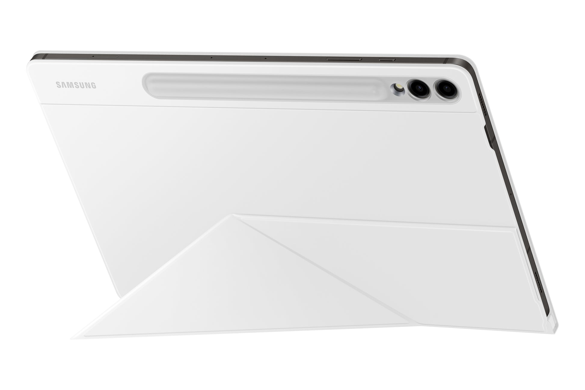 Samsung Smart Book Cover Notebook-Schutzhülle – für Galaxy Tab S9+, 12,4", Kunststoff, Weiss