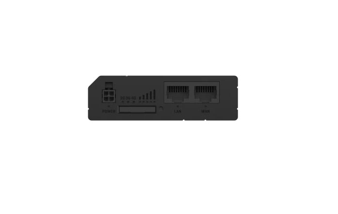 Teltonika RUT200 – 4G LTE Router, Wi-Fi 4, 2,4 GHz, 2× 10/100 Mbit/s, Mini-SIM, PoE, Schwarz