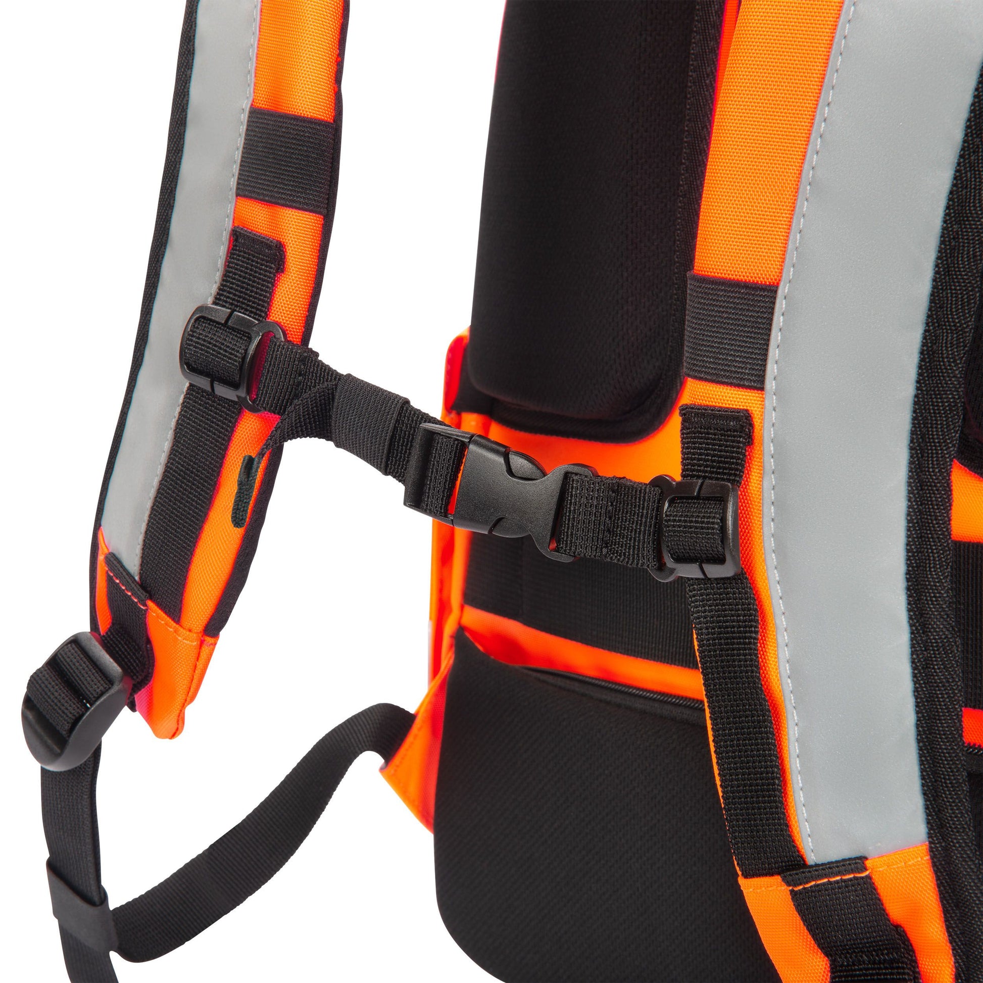 DICOTA Freizeit-Rucksack – 25 l, orange, Hi-Vis
