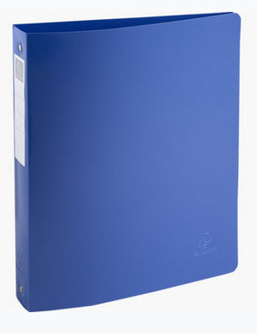 Exacompta Ringbuch – 4-Ring Ø 30 mm – für A4 – Rückenbreite 4 cm – Marineblau