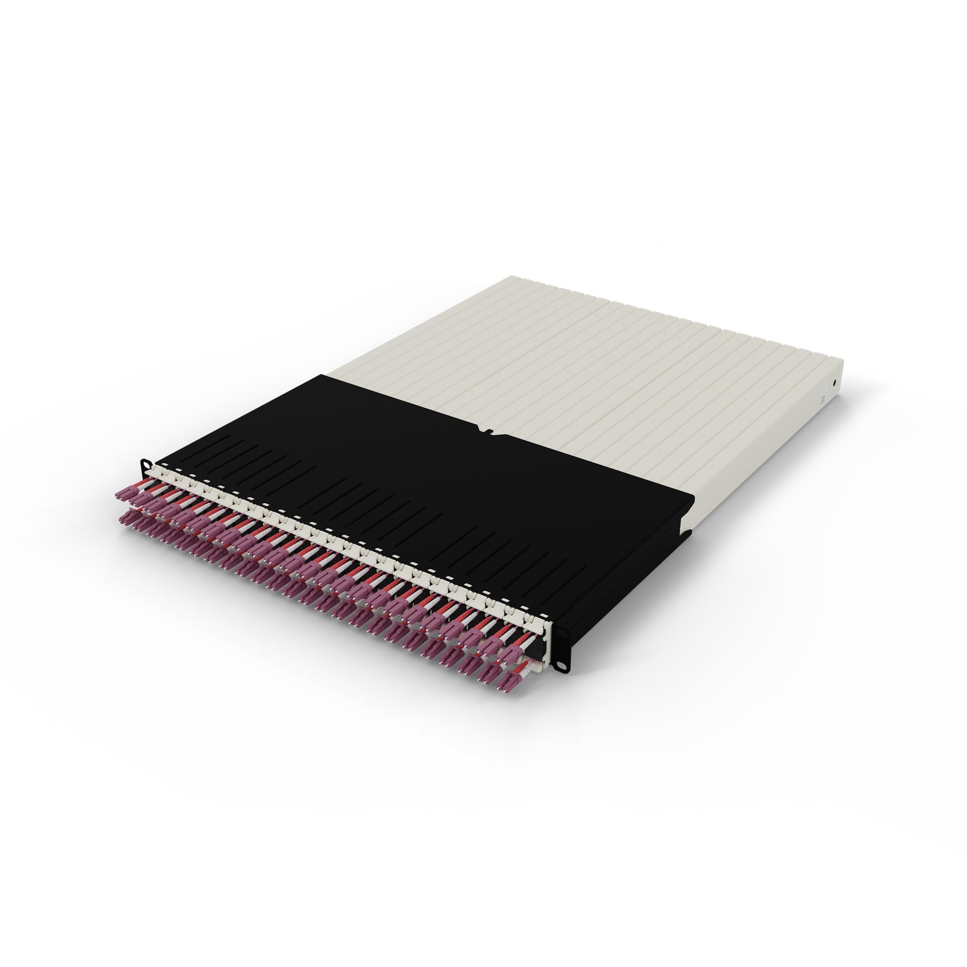 patchbox.one 30RU Patchpanel LWL – 24× LC‑LC OM4, 1,8 m, LSZH, 19"