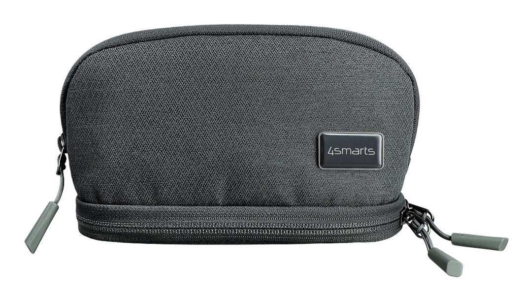 4smarts Hülle Smart Tech-Pouch – grau, Polyester