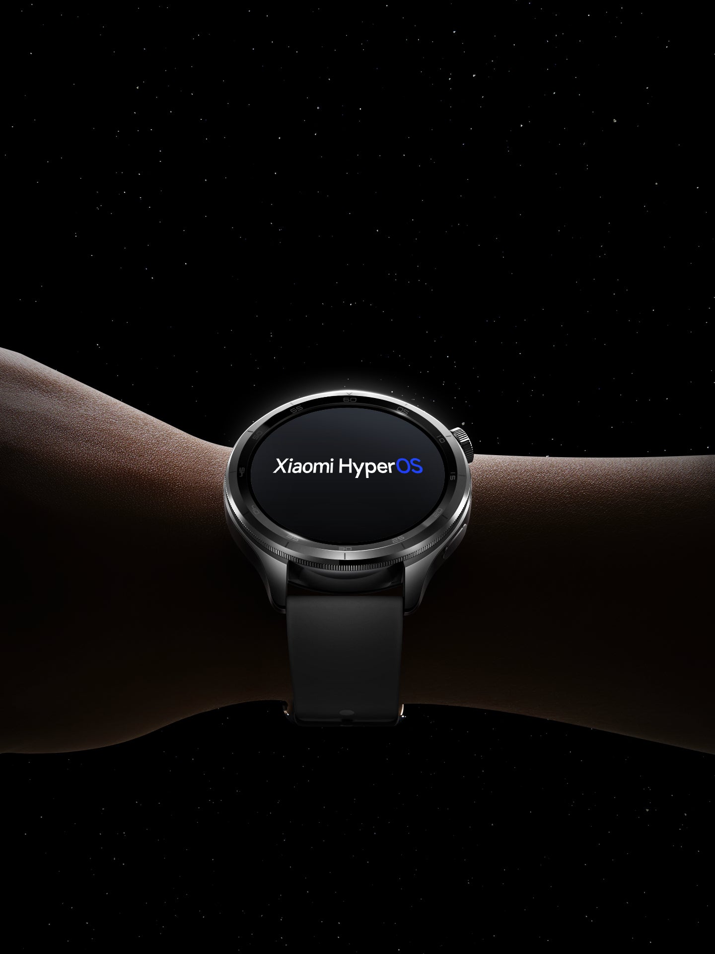 Xiaomi Smartwatch S4 – Smartwatch – 47 mm, 1,43" AMOLED, GPS, Mineralglas, 5 ATM, Silber, Sportarmband