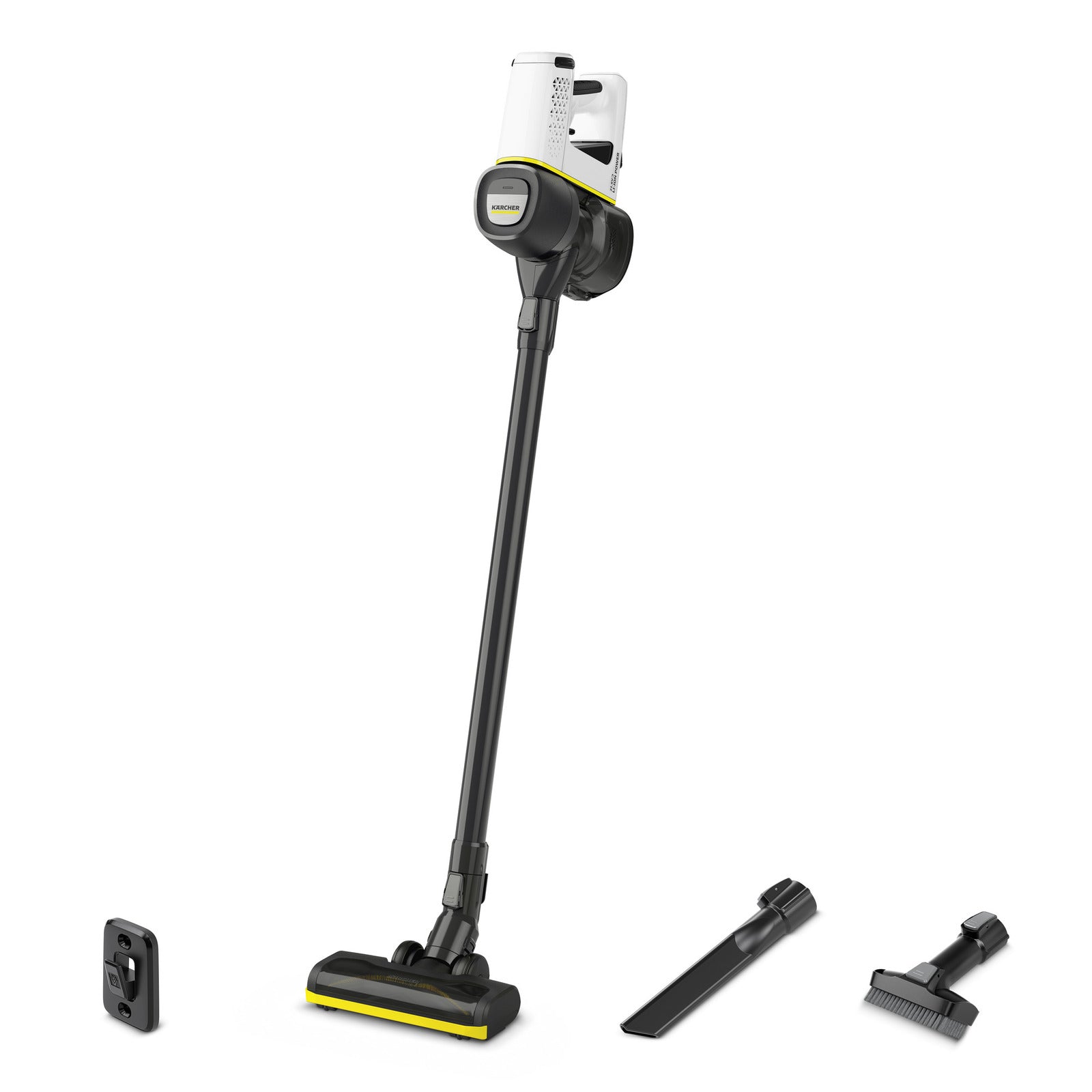 Kärcher Akkustaubsauger VC 4 – 2-in-1, 0,7 l, Akkubetrieb, 2 Stufen