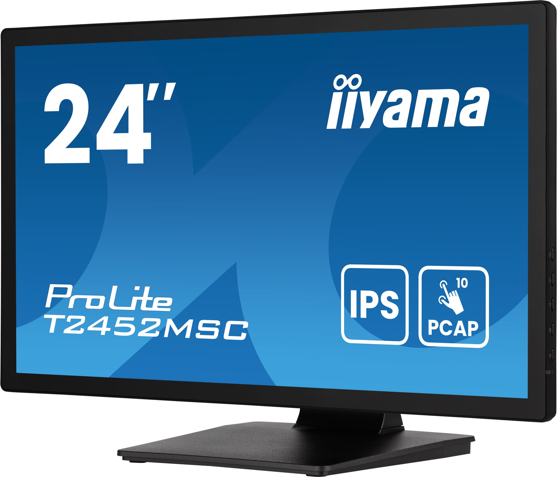 iiyama Monitor, 24" Full HD (1920 × 1080), IPS, Touch, 345 cd/m²