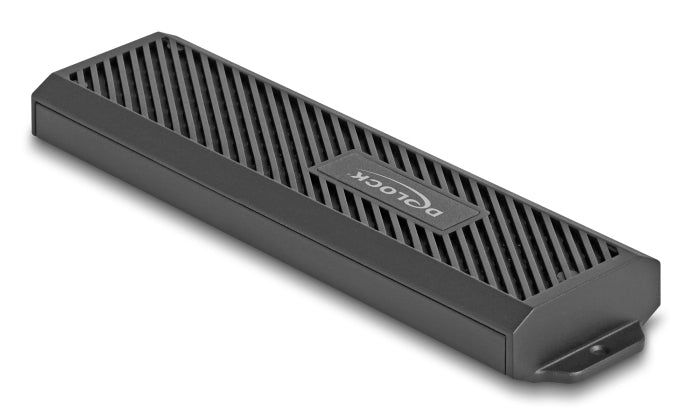 DeLOCK 42031 – 1-Bay SSD-Gehäuse (M.2) – USB 3.2 Gen 2x2 (20 Gbit/s), USB-C – für M.2 NVMe (PCIe) und M.2 SATA