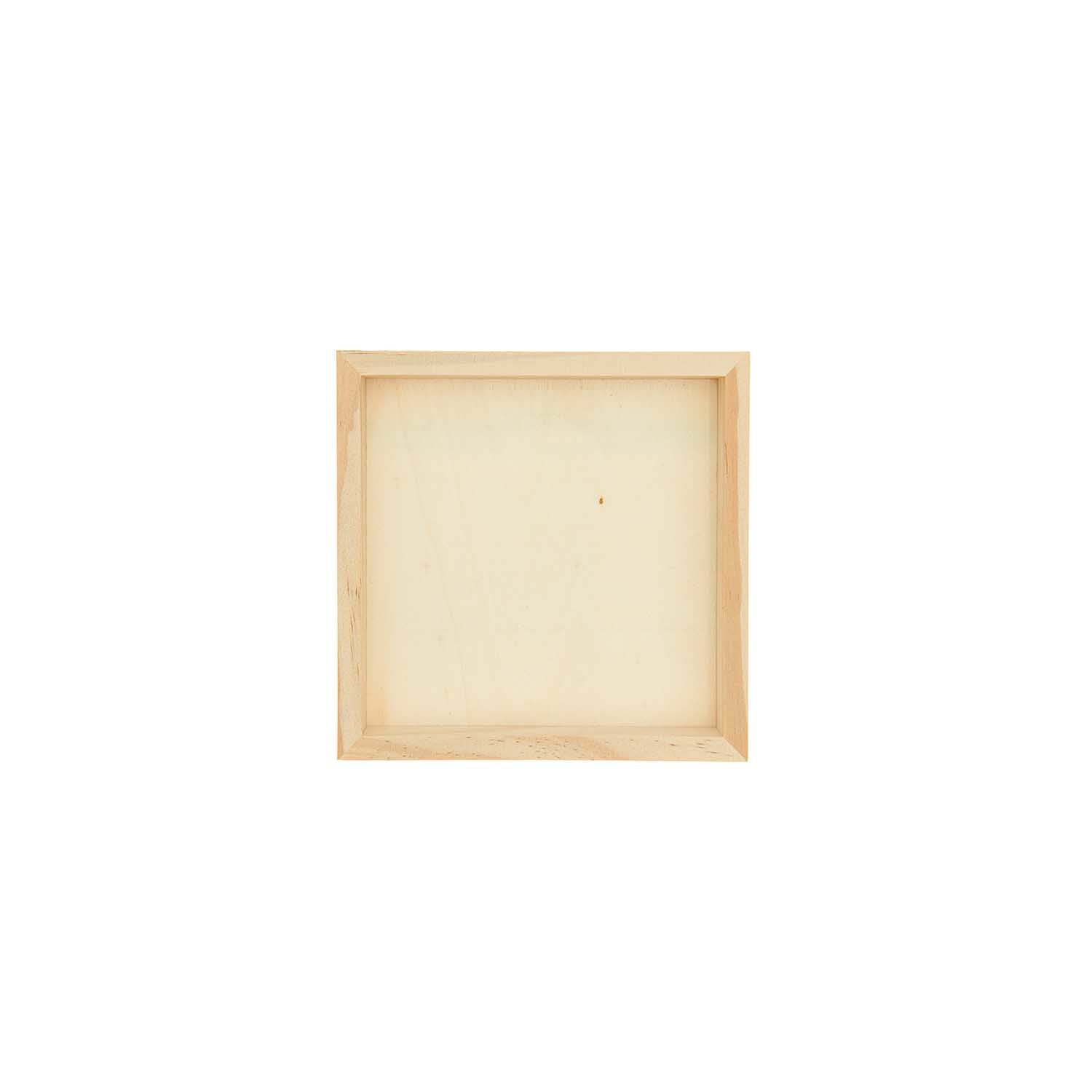 Rico Design Objektrahmen – für 10,8 × 10,8 cm – Holz, natur