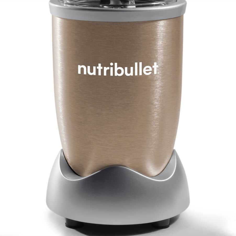 NutriBullet Smoothie-Mixer NB904CP – 0,7 l, 900 W, To-Go – champagner