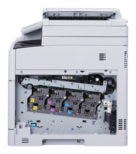 OKI MC554dn – Farblaser-Multifunktionsdrucker, A4, 4-in-1, Duplex, ADF, LAN, Touchscreen