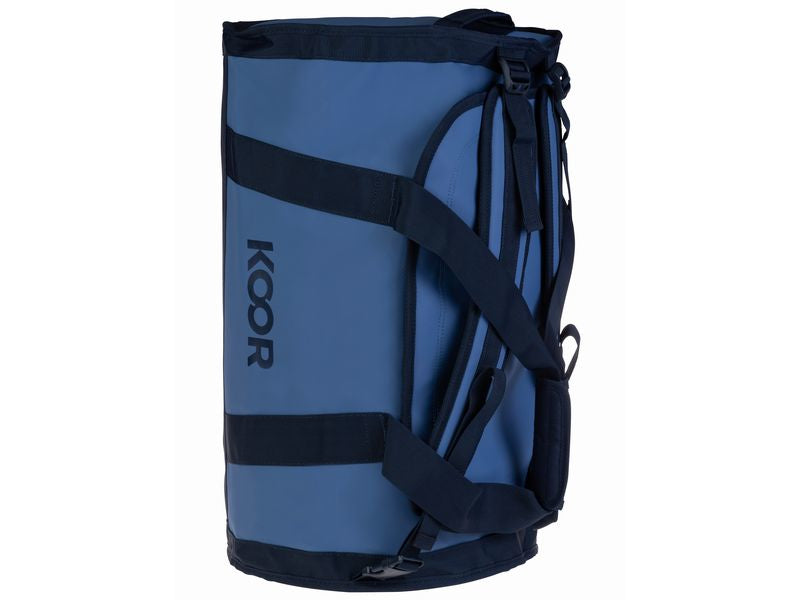 KOOR Sporttasche Sooma Misty Skies – 50 l, aus rPET, blau, 37 × 40,5 × 60,5 cm