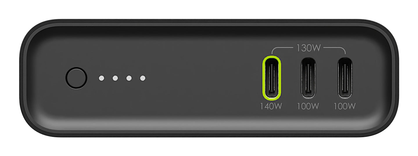 Mophie – Powerbank 25000 mAh, Schwarz