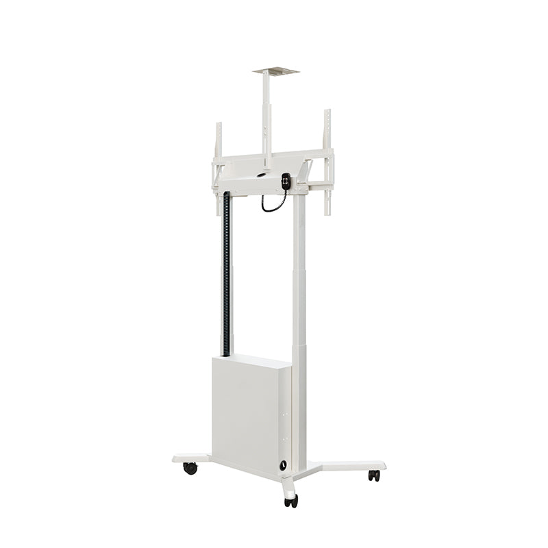 Hagor TV-Wagen – 55–86" – VESA 200×200–900×600 – bis 120 kg, Motorisiert, mit Rollen – HP Twin Lift M-W