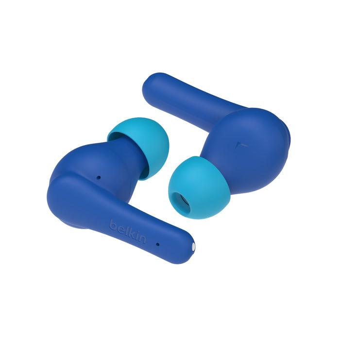 Belkin SoundForm Nano2 – In-Ear Kopfhörer – Bluetooth – für Kinder – Blau