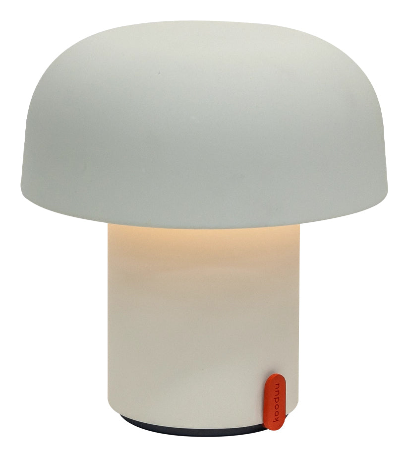 Kooduu Tischleuchte Sensa – LED 1 W, 60 lm, 2700 K, dimmbar, Akkubetrieb, USB – Weiss