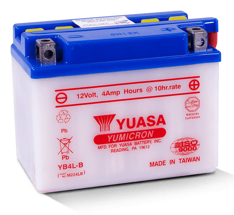 Yuasa Akku – 50,4 Wh, 12 V, Blei (VRLA), für Motorrad