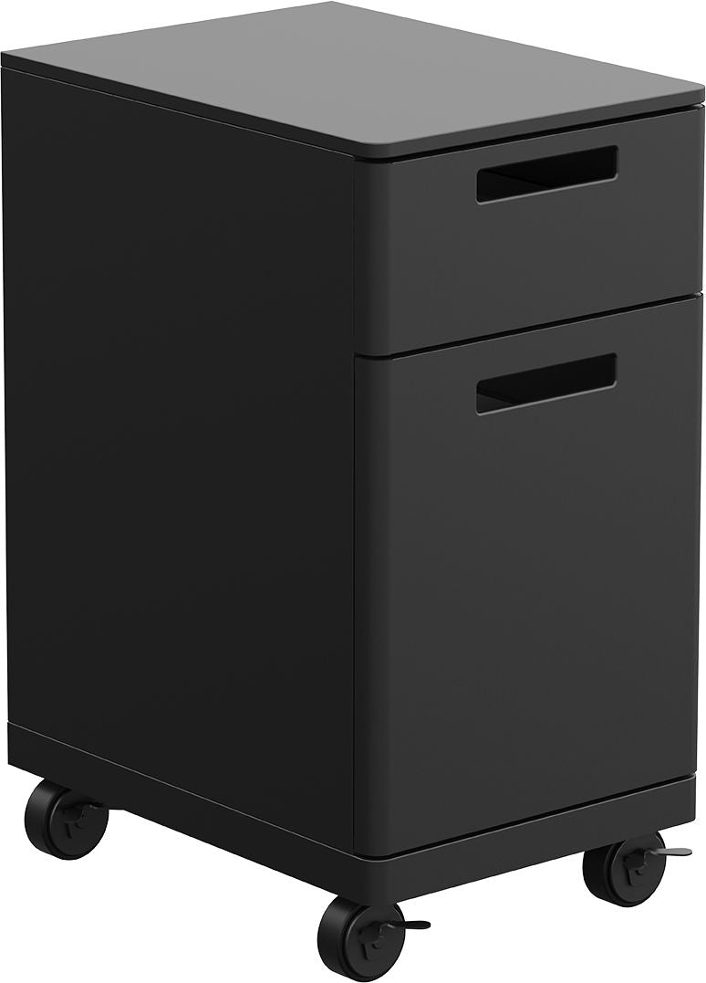 OUTDOORCHEF Grillschrank mit Rollen, Stahl, 507 × 375 × 727 mm, Schwarz