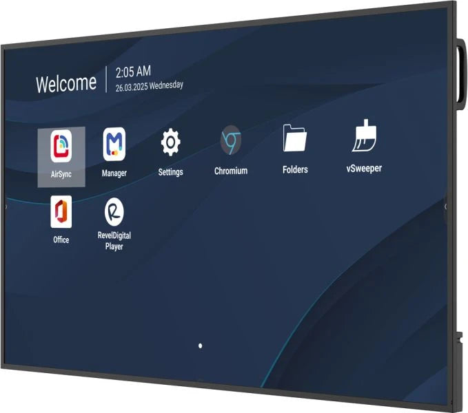 Viewsonic CDE6514-2C – Signage-Display, 65", Ultra HD 4K, 500 cd/m², 24/7, Android