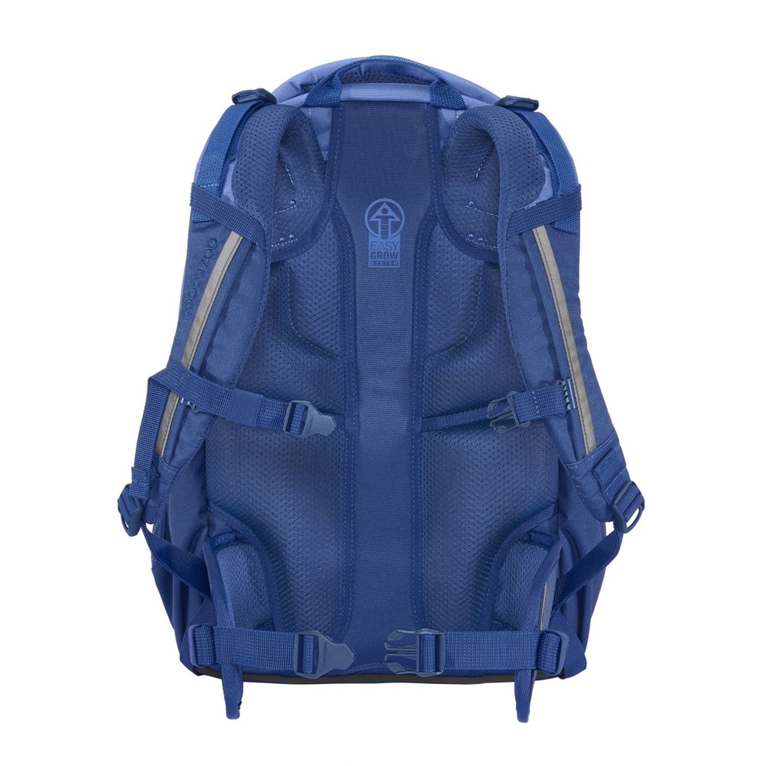 Coocazoo Rucksack Mate – All Blue – 30,0 × 44,0 × 23,0 cm – recycelte Materialien