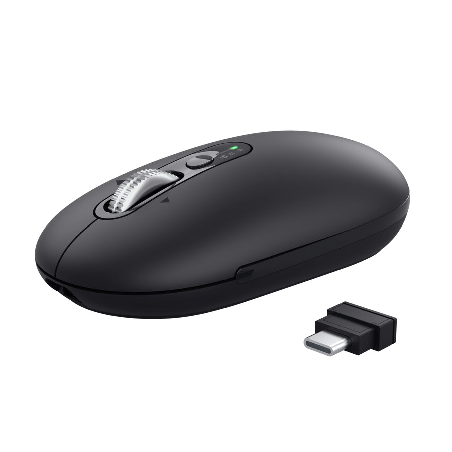 Trust Seron Slim Multi – Maus – Kabellos (Bluetooth/2,4 GHz), 3200 DPI, beidhändig