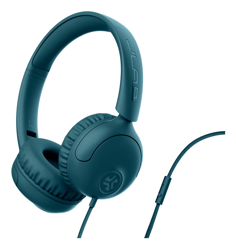 JLab Studio 2 On-Ear Kopfhörer – Stereo, Kabel, 3,5 mm Klinke, Blau