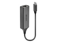 Lindy 43299 USB-C zu Gigabit-Ethernet Adapter – USB 3.2 (5 Gbit/s), RJ-45