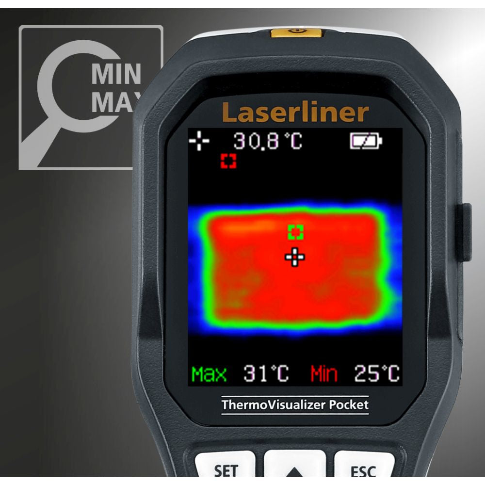 Laserliner ThermoVisualizer Pocket Wärmebildkamera – -20 bis +650 °C