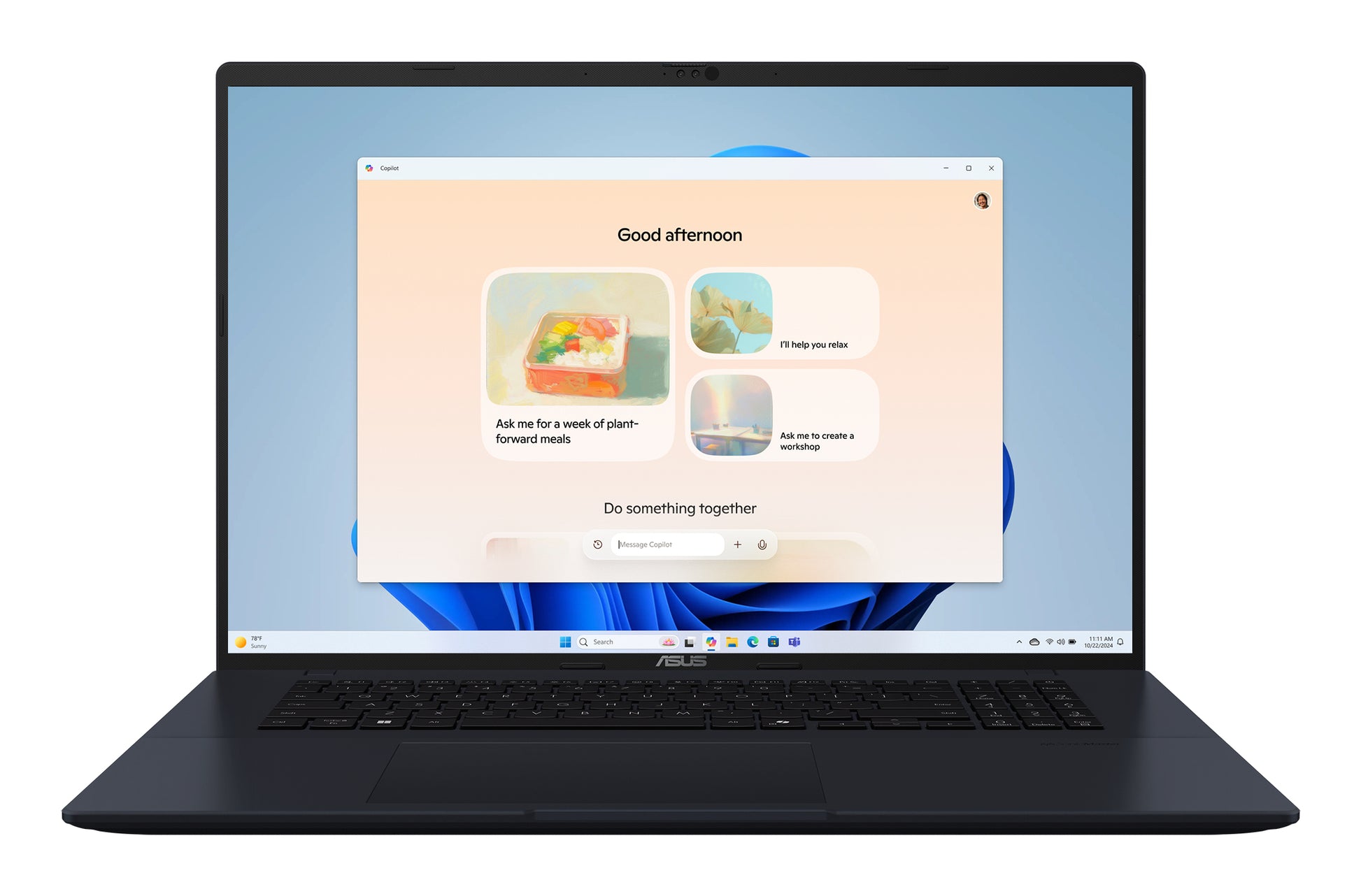 ASUS Vivobook 18 D1807HA-S8137XS – Laptop – 18,4" WUXGA, 32 GB, 1 TB, Windows 11 Pro