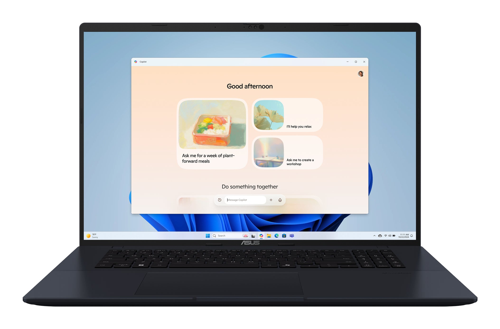 ASUS Vivobook 18 D1807HA-S8143W – 18" WUXGA, Ryzen 7 260, 16 GB, 1 TB SSD, Win 11 Home
