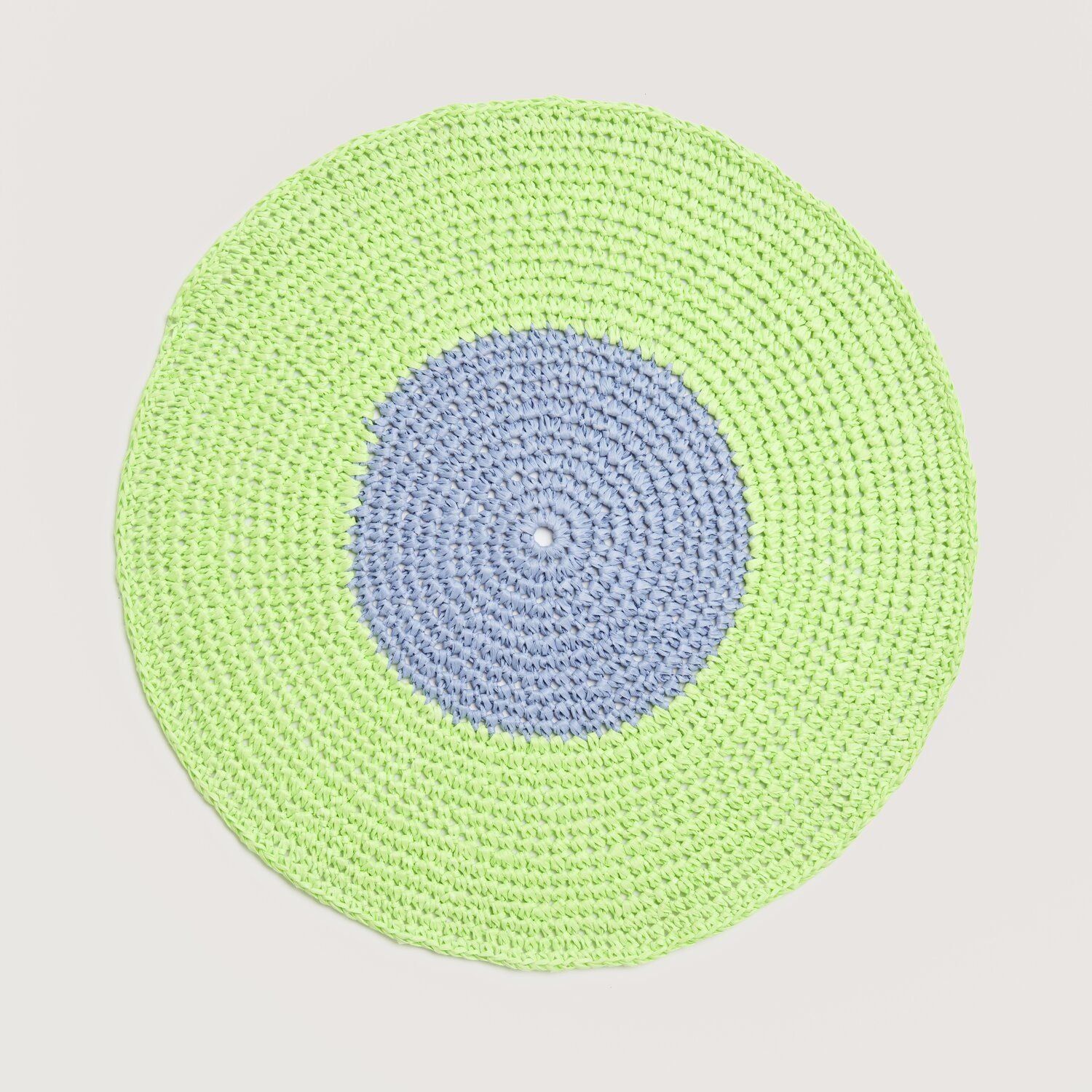 Rico Design Papierwolle Hellgrün – 50 g, 75 m, Nadel 5 mm, 100% Papierfaser, 1 Stk.