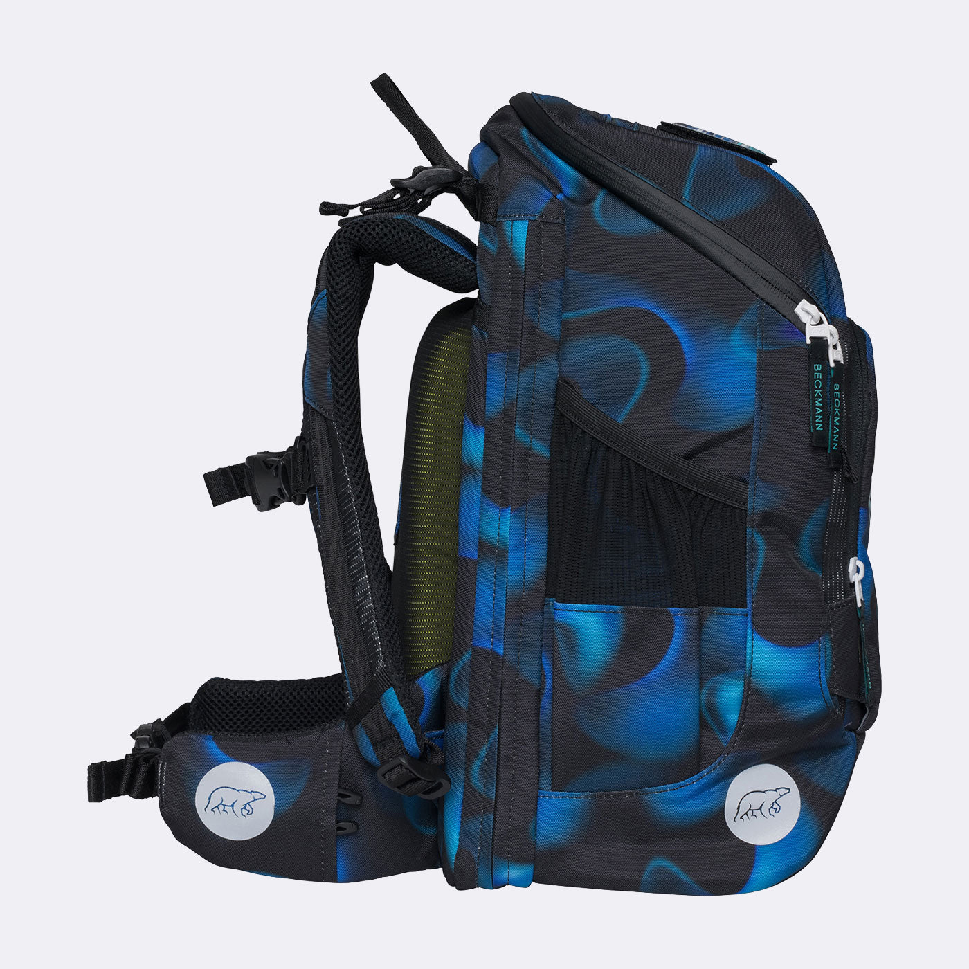 Beckmann Schulrucksack Active Air Flx – 6-teilig – Magic League – 26,0×39,0×22,0 cm – Recycelte Materialien