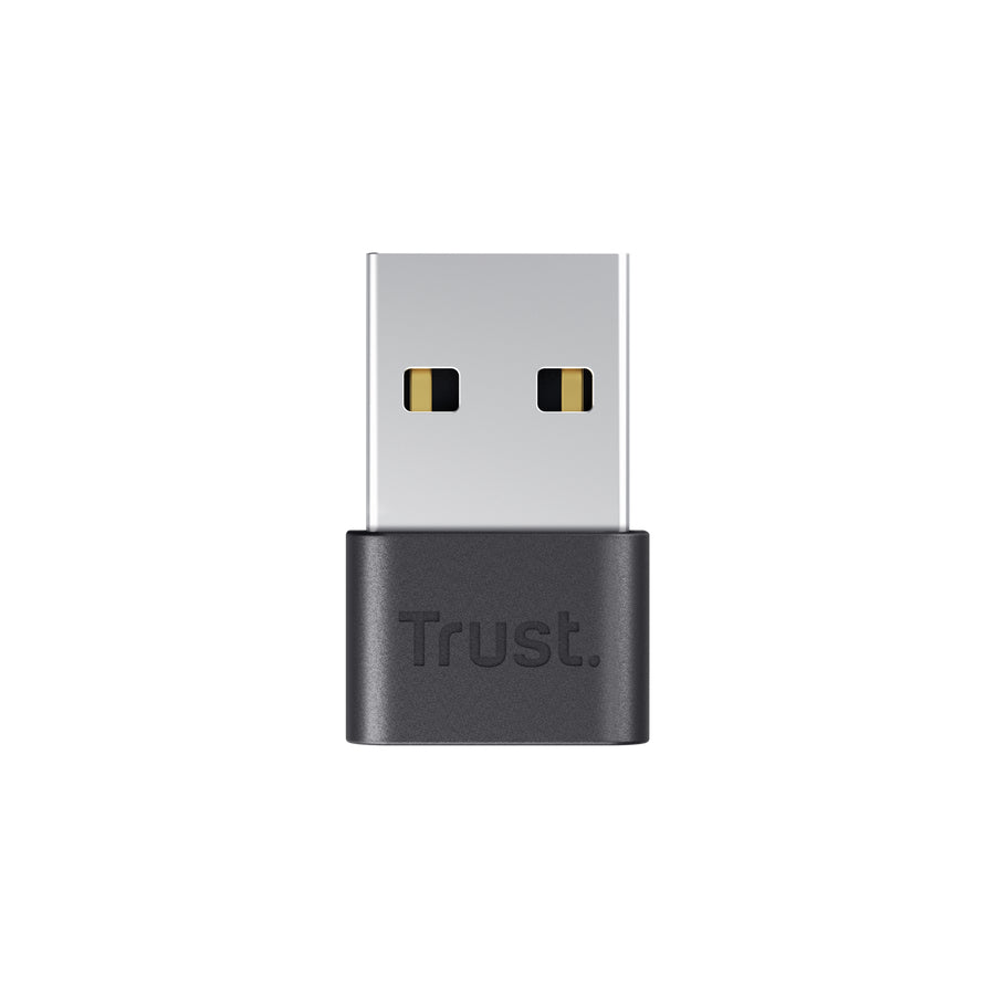 Trust Myna USB-Bluetooth-Adapter – Bluetooth 5.4, USB-A, 10 m Reichweite – für Bluetooth-Geräte, PC/Laptop