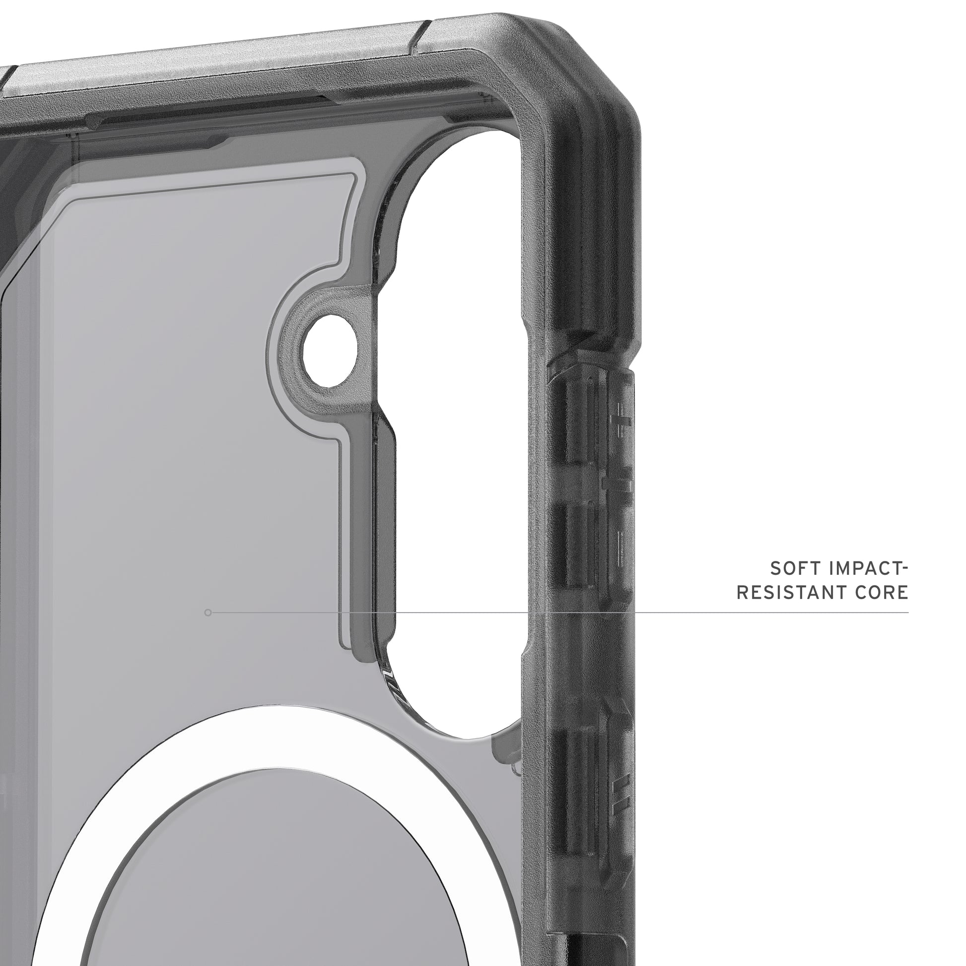 Urban Armor Gear UAG Trooper Backcover – für Samsung Galaxy S26, MagSafe, mit Ständer, Kunststoff, Grau