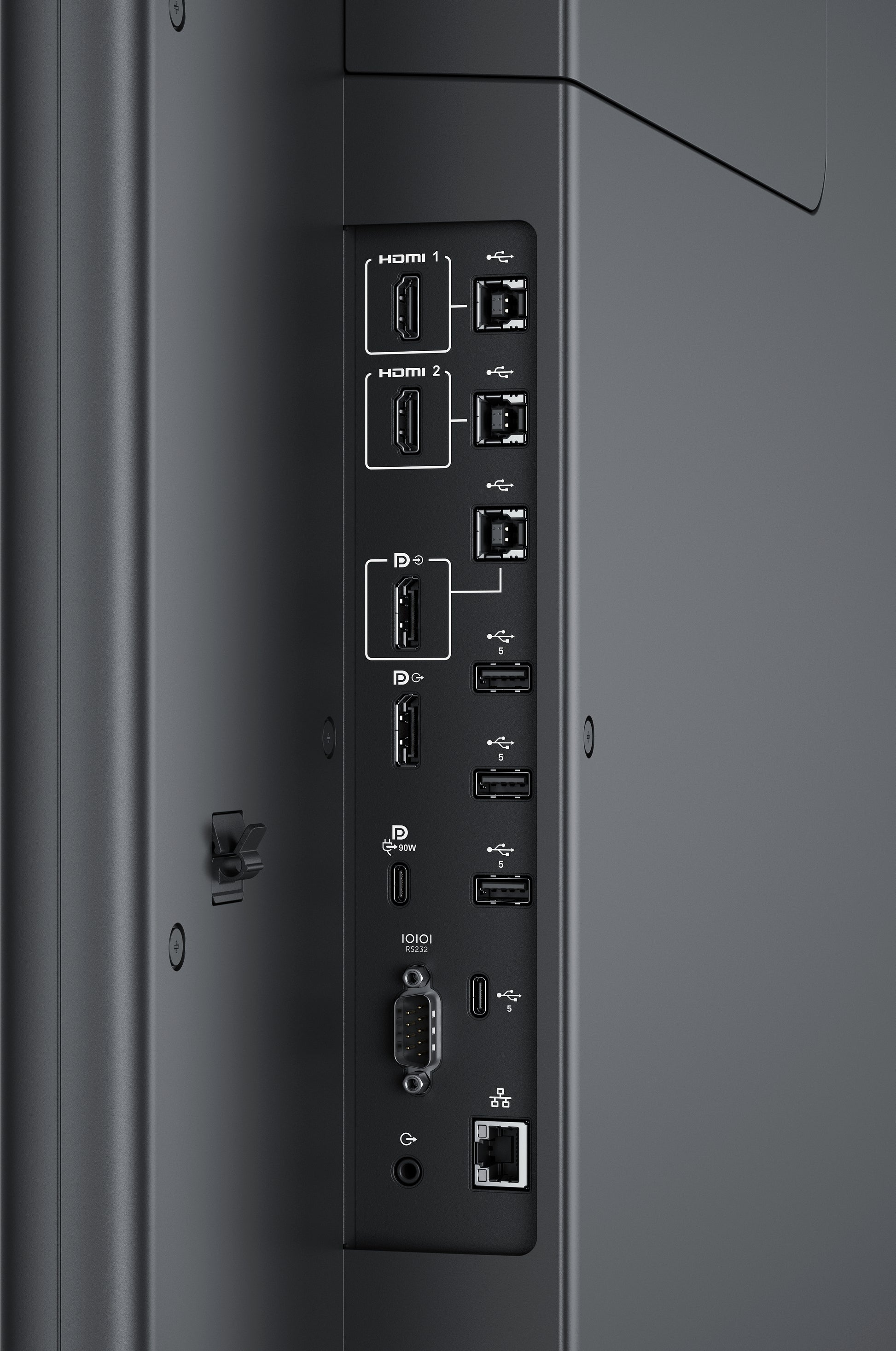 DELL P7525QT – 74,5" Touch, 3840 × 2160 (4K), IPS, USB-C 90 W, LAN