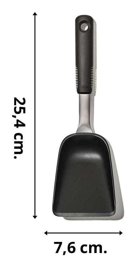 OXO Schöpflöffel 25,4 × 7,6 cm, Nylon/Edelstahl, Schwarz