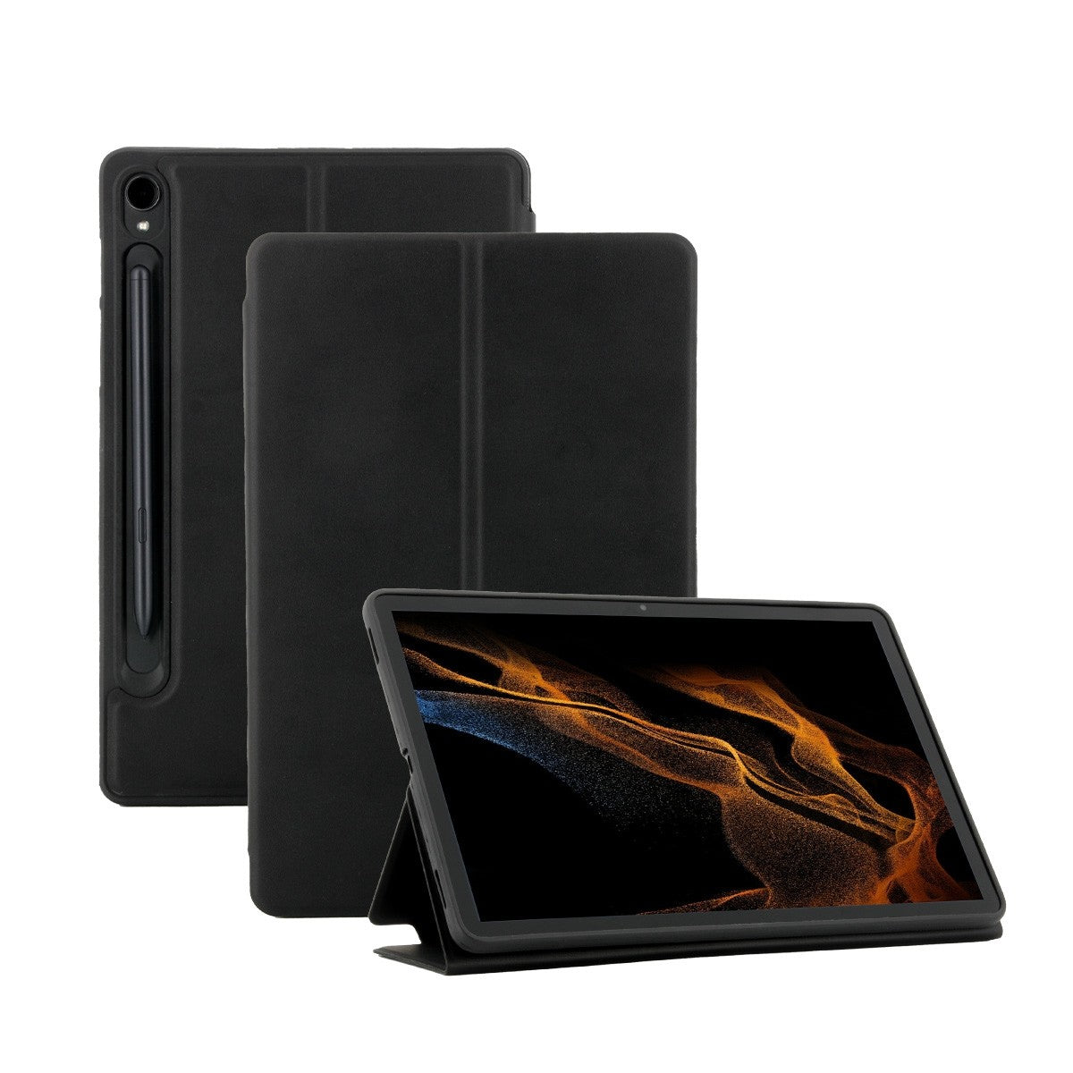 Mobilis Tablet-Hülle für Samsung Galaxy Tab S9 11" (SM‑X710/SM‑X716) – Schwarz