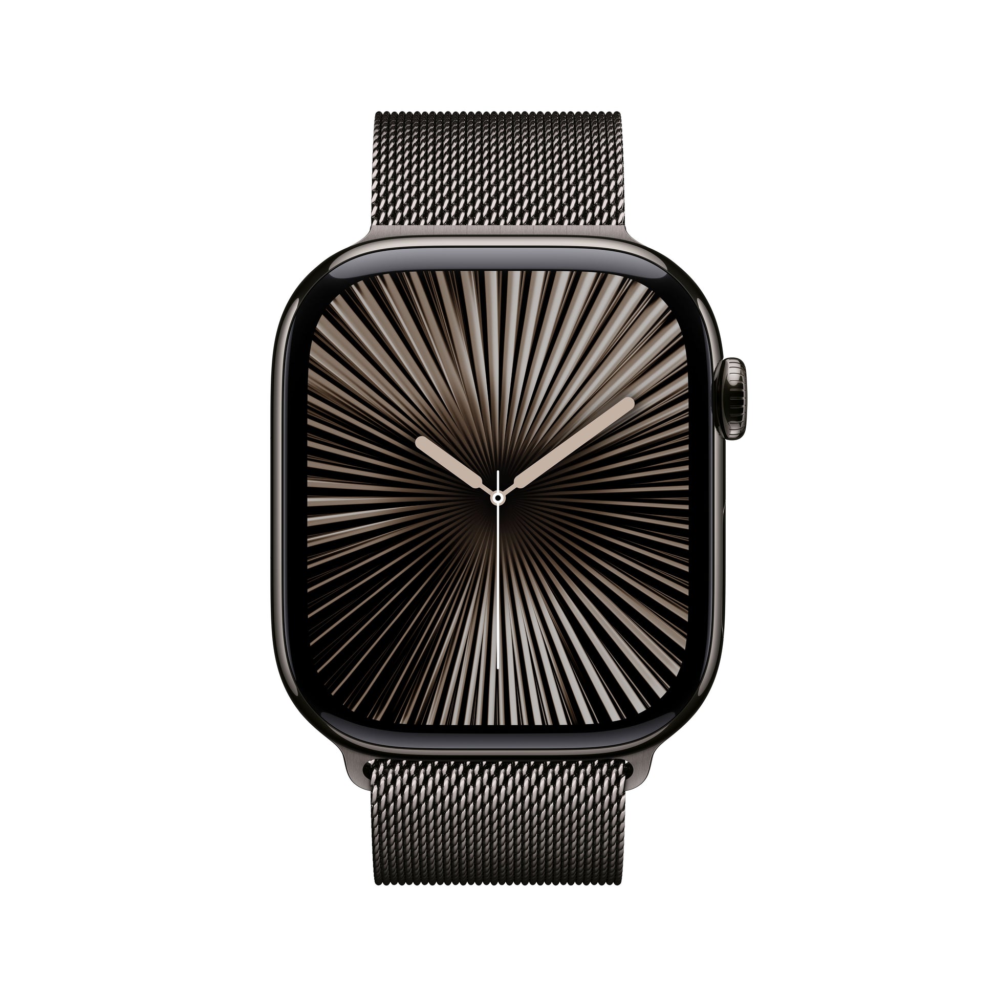 Apple Watch S10 Titan – Smartwatch – 46 mm, LTE, OLED, 50 m, Slate, M/L, Milanese Loop