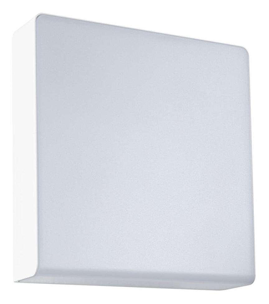 Paulmann Aussenwandleuchte – 3000 K – IP44 – Netzbetrieb – mit Bewegungsmelder – Weiss – Aluminium, Kunststoff