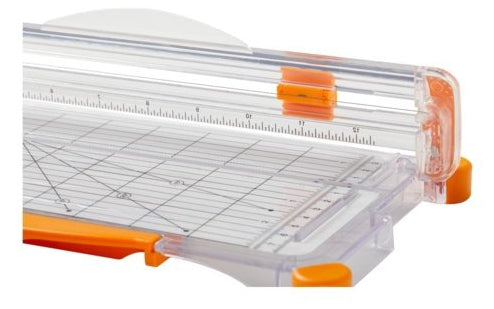 Fiskars 1077799 Papierschneider – Schnittlänge 30,5 cm, für A3/A4, 10 Blätter
