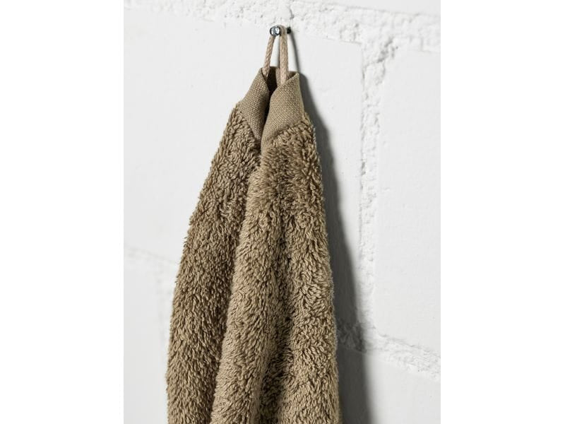 COCON Waschlappen – 30×30 cm, 100% Baumwolle, 550 g/m², Taupe, 3er-Set