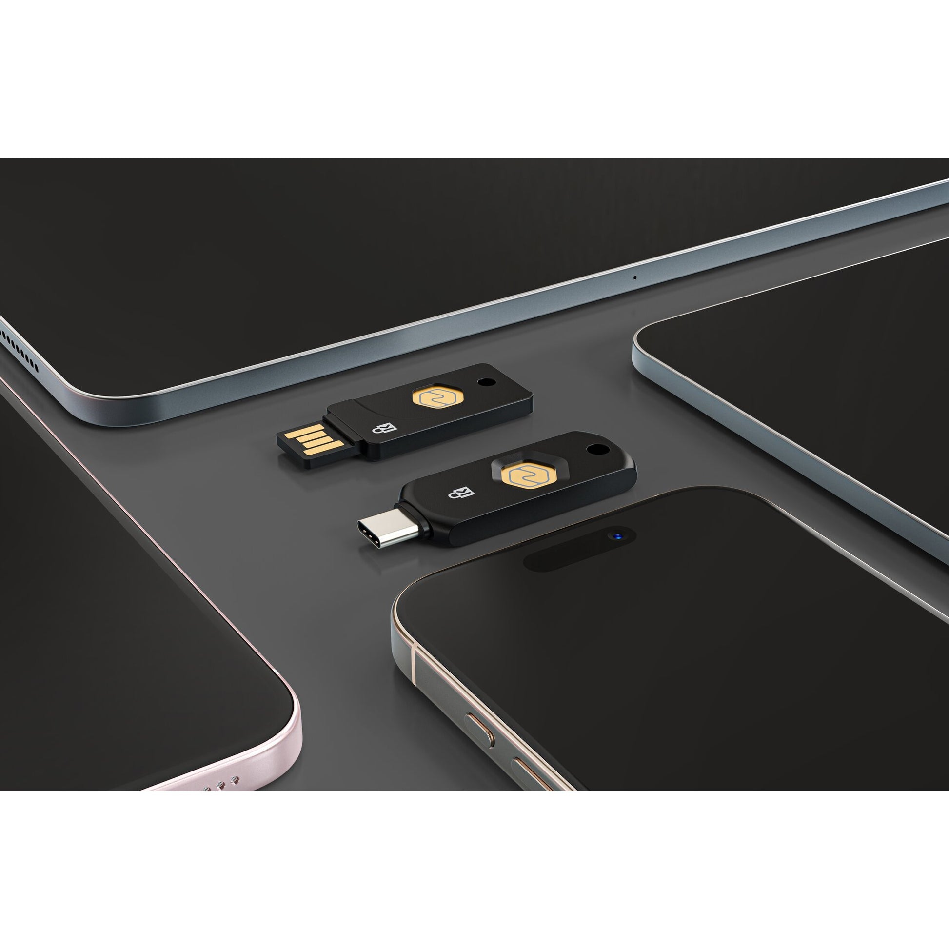 Kensington VeriMark NFC+ Sicherheitsschlüssel – USB-C – NFC – für Windows, Mac