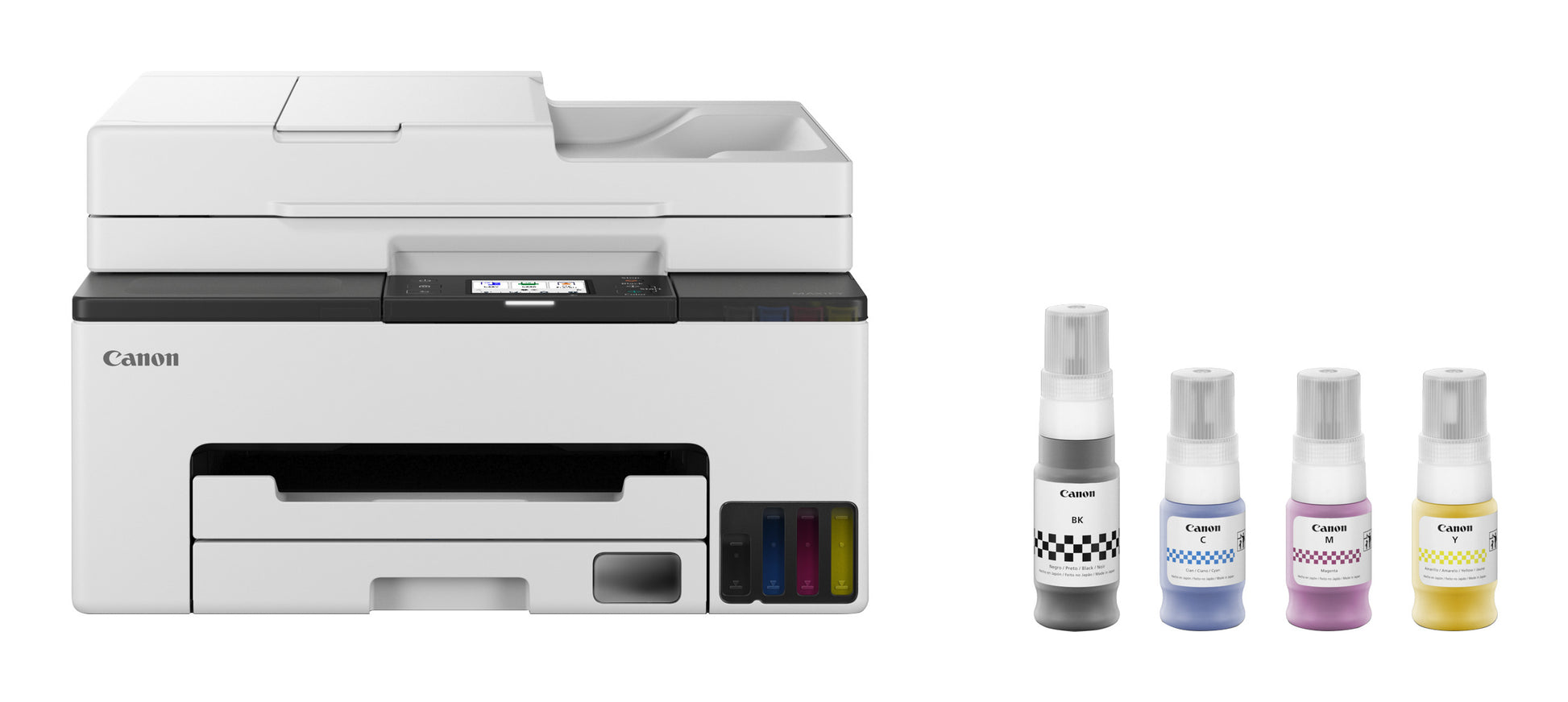 Canon MAXIFY GX2050 – Farbiges Tintenstrahl-MFP A4, 4-in-1 – USB/LAN/WLAN – Duplex – 15 ppm S/W, 10 ppm Farbe