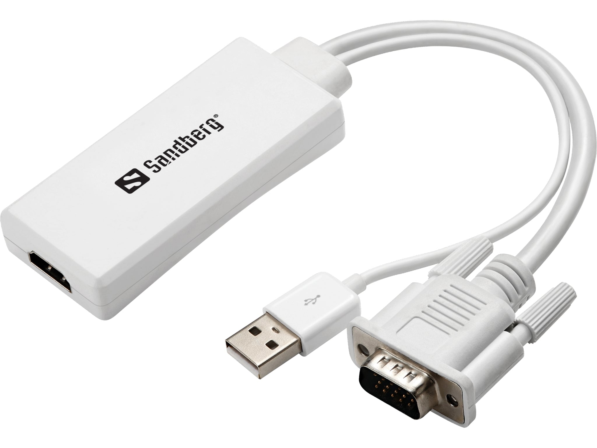 Sandberg VGA + Audio auf HDMI Adapter