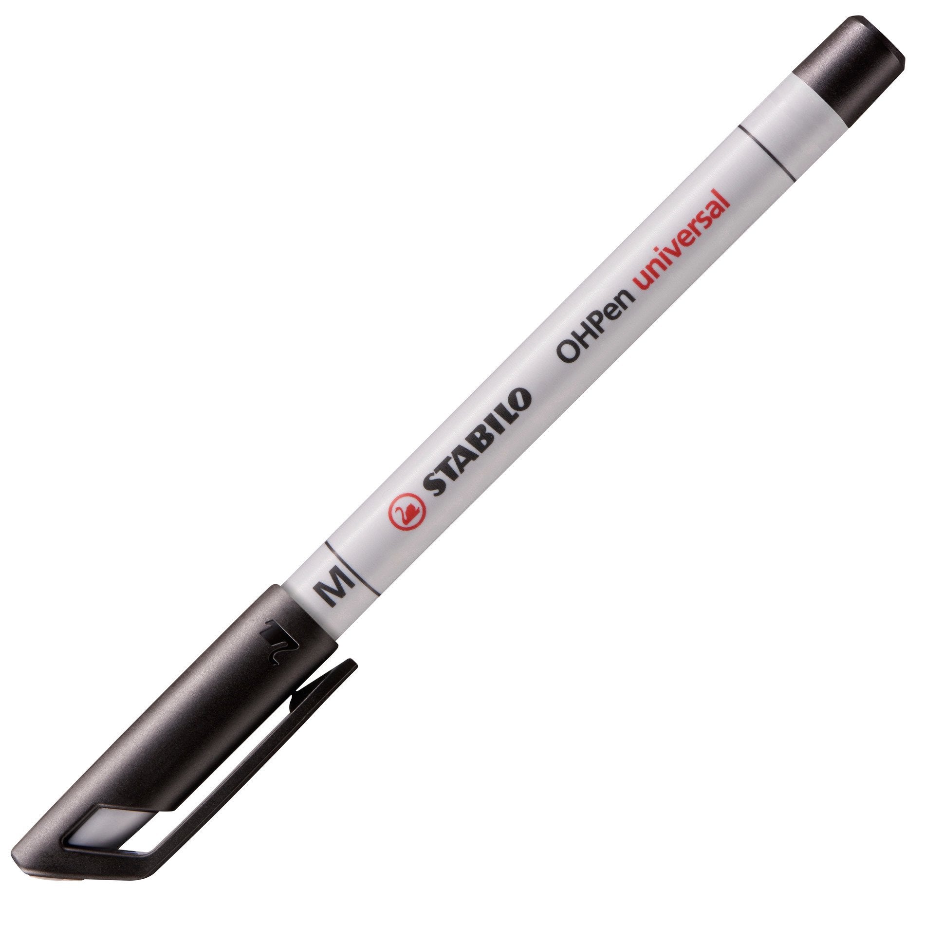STABILO Non-Permanent-Marker OHPen – mittel 1 mm – schwarz – trocken abwischbar