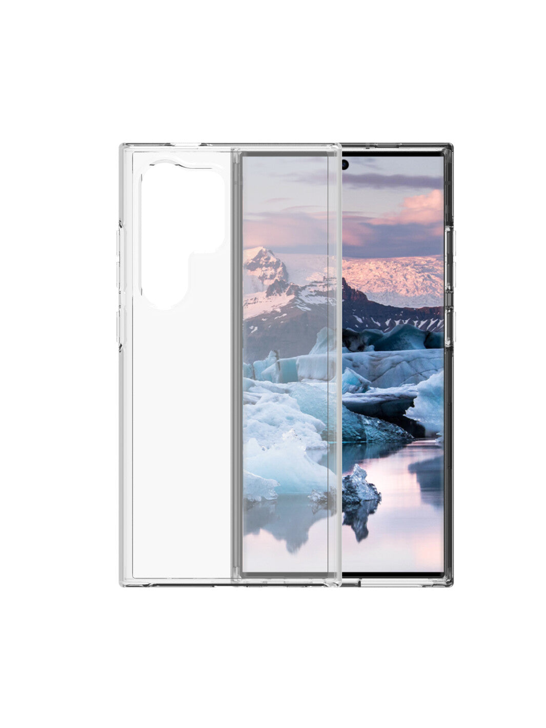 dbramante1928 Iceland Pro – Backcover – für Samsung Galaxy S24 Ultra, Transparent, bis 3 m Sturzsicher