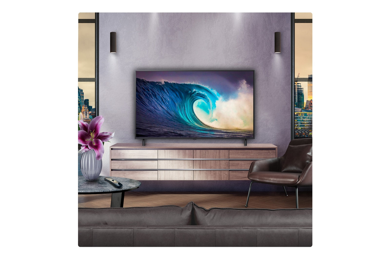LG 55NANO80A6B – 55" Fernseher – 4K UHD – NanoCell – webOS 25 – 60 Hz – HDR10+