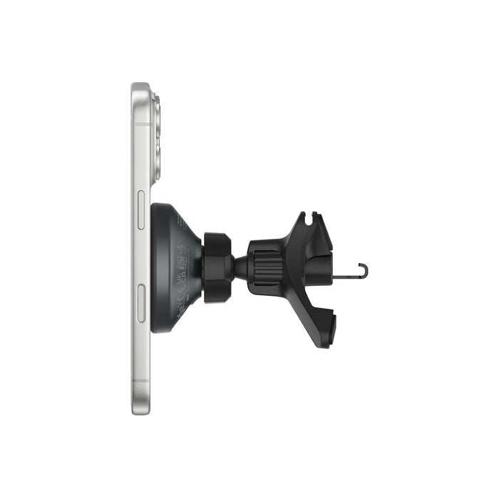 Belkin BoostCharge – Auto-Ladehalterung (kabellos) – Qi2 15 W – Lüftungsschlitz, inkl. USB-C-Kabel – Schwarz