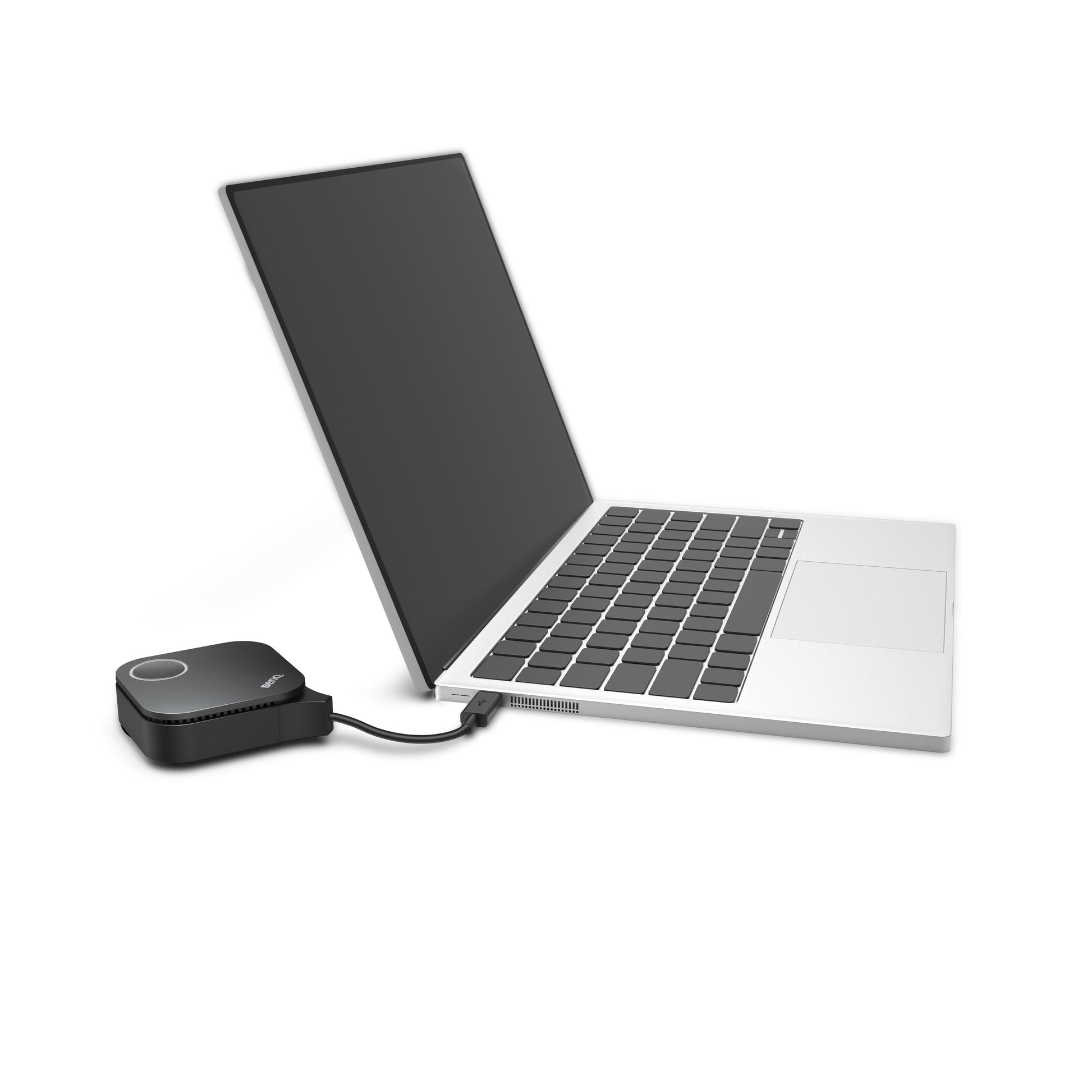 BenQ InstaShow WDC15 – Drahtloses Präsentationssystem – Full HD, USB-C, HDMI, USB-A, Schwarz