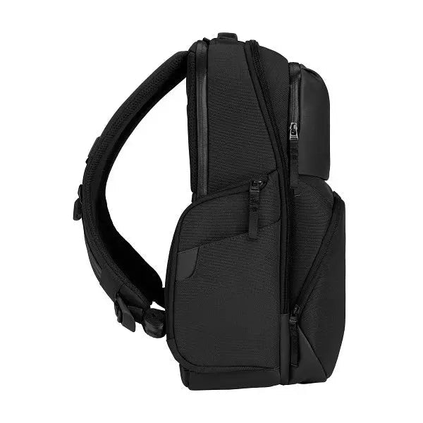 Incase City-Rucksack A.R.C. Commuter – mit Tabletfach, rPET-Polyester – Schwarz, 406,4 × 482,6 × 127 mm