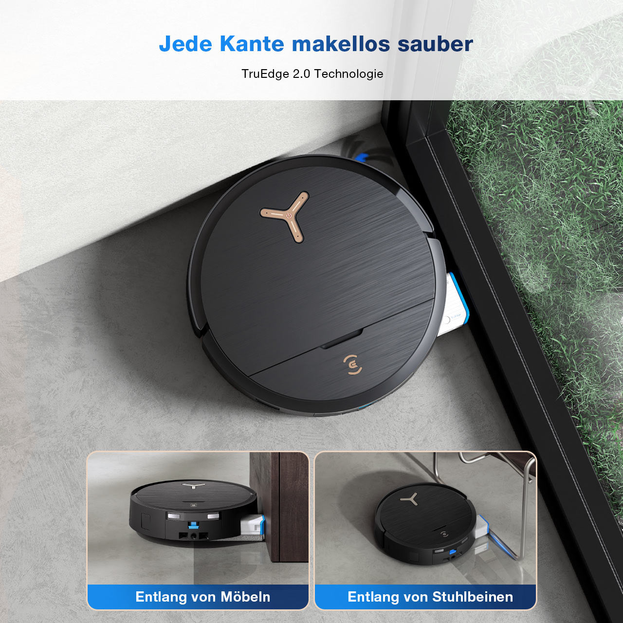 Ecovacs Roboterstaubsauger X9 PRO OMNI – Max. Laufzeit 74 min, 4 l, Akkubetrieb, 35,2 × 35,3 × 9,8 cm